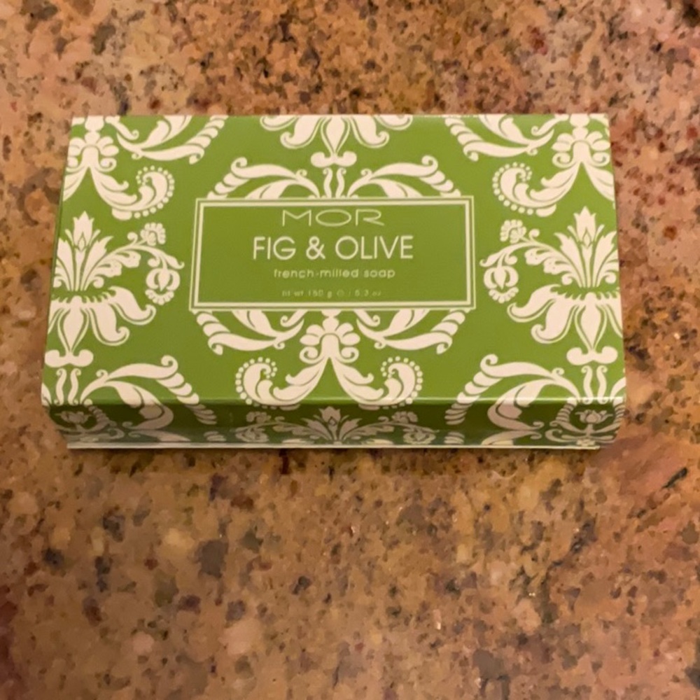 Fig and Olive French-milled soap NWT